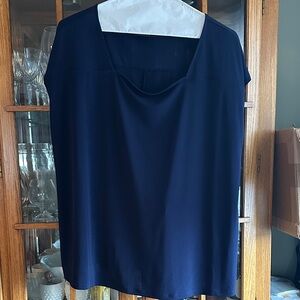 Lane Bryant Navy Blue Women's Blouse